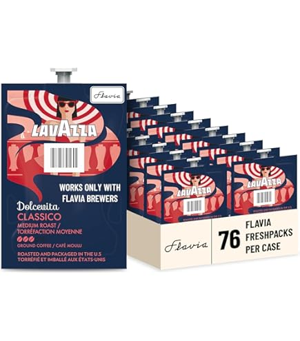 Amazon.com: Flavia Lavazza Dolcevita Classico Coffee Freshpacks